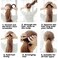 Bird Nest Magic Hair Clip, Birds Nest Hair Clips for Women, Birds Nest Hair Clip, Hair Accessories for Women Hair Bun Maker Ponytail Holders for Thick Thin Hair