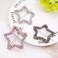 Crystal Crushed Hairpins Geometric Shape Hair Clips Beautiful Hair Barrettes For Girls Women Wedding