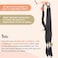 Braided Ponytail Extension 34Inch hair extensions ponytail with Hair Tie Straight Wrap Around Braiding Hair Ponytail Extension Natural Soft Synthetic Hairpieces for Women Daily Wear?2#?