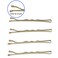 Dofash 5CM/2IN Wavy Bobby Pins Blonde hair on Card Hair Pins for Curls Bobby Pin Case Hair Accessories for Women 60 Count(Blonde)