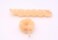 Beige Magic Hair Styler and Scrunchie Set for Women &amp; Girls - Hair Ring Donut Bun Updo Chignon Hairpiece (1 Large + 1 Small)