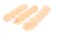 Beige Magic Hair Styler and Scrunchie Set for Women &amp; Girls - Hair Ring Donut Bun Updo Chignon Hairpiece (1 Large + 1 Small)
