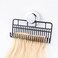 Hair Extension Holder and Hanger Metal Hair Styling Tool and Extension Caddy for Washing, Coloring and Blow-Drying of Weft, Clip-in, Tape-in Hair Extensions(Medium Size)