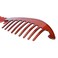 Interlocking Banana Combs Stretch Flexible Hair Combs Clips Flexible Ponytail Hair Clincher Hair Accessories for Women and Girls 2 Pcs Brown and Black