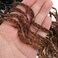 150 Strands Goddess Box Braids Crochet Braids Hair Pre lopped with Curly Braids Synthetic Braiding Hair 14 Inch 5Packs/Lot (14Inch(5packs), 1B/30/27#)