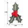 Christmas Holly Hair Clip - Christmas Hair Accessories, Felt Red Holly Berry Hair Clip, Toddler Hair Accessories for Girls, Christmas Gifts for Girls (Christmas Holly Hair Clip)