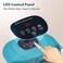 Collapsible Foot Spa with Heat, Adjustable Temperature and Timer Setting, Foot Soak Bath with Bubble, Pumice Stone, Red Light and Massage Rollers, Help Feet Stress Relief, Gifts for Women/Men