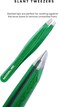 Eyebrow Tweezer- Eyebrow Tweezers for Women and Men - Professional eye brow twizzers and trimmer. (Green)