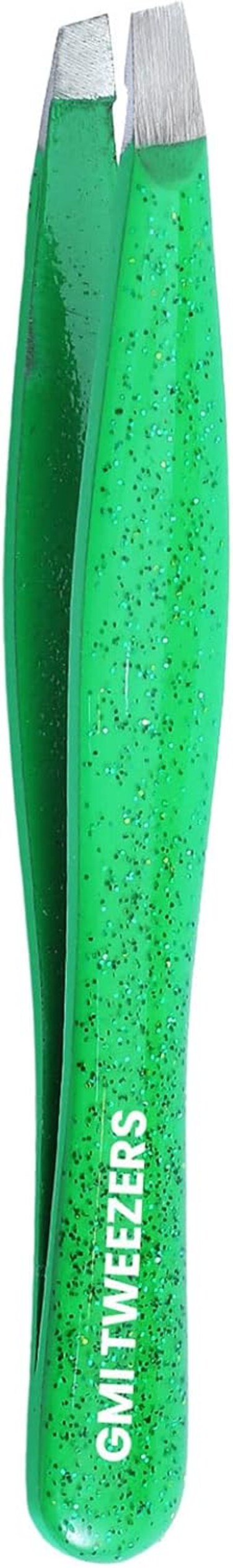 Eyebrow Tweezer- Eyebrow Tweezers for Women and Men - Professional eye brow twizzers and trimmer. (Green)