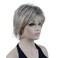 Lydell Short Layered Shaggy Wavy Full Synthetic Wigs (R10-26 Blonde Mixed Dark Root)