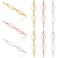 PAGOW 9pcs Metal Bobby Pins Hair Clips, Fashion Metal Decorative Bobby Pins for Women Kitsch Hair Accessories Pin（Gold*3, Rose Gold*3 and Silver*3)