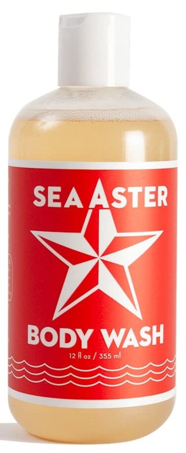 Swedish Dream Organic Sea Aster Body Wash, 12oz   No Sulfates, Parabens, Silicones   Cruelty-Free   Vegan