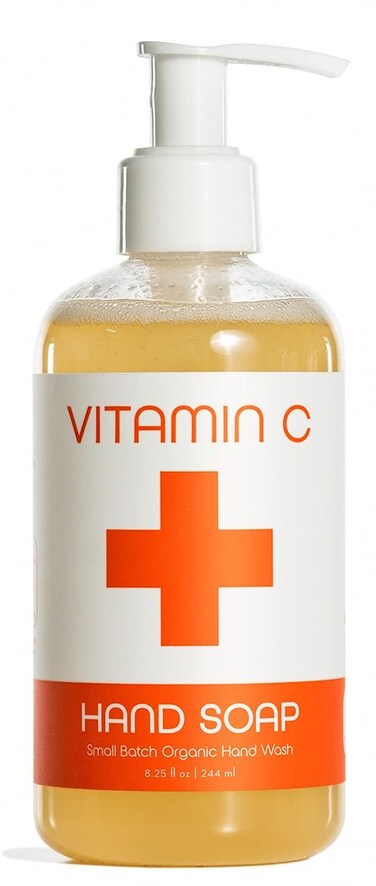 Swedish Dream Nordic + Wellness VITAMIN C Liquid Hand Soap   Made with Arctic Cloudberry   No Sulfates, Parabens, or Silicones   Vegan   Cruelty Free   8.25 fl oz, 355 ml