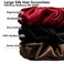 Suncdelv Silk,100% Silk Scrunchies for Hair,22 Momme Hair Ties for Anti-Crease &amp; Breakage,Natural Women Hair Accessories，Fashion Hairbands 3PCS（Red,Brown,Black）
