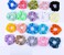 Velvet Hair Scrunchies - 20 Pack for Women, Girls, and Kids - Bulk Scrunchie Hair Ties for Thick, Curly Hair， for Birthday, Party, Thanksgiving, Christmas, Multicolor