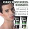 Hydrating Deep Cleaning Mens Face Wash,Daily Long Lasting Moisturizing Exfoliator Mens Face Scrub for All Skin Types,Gentle Oil Control Mens Skin Care Gifts Kit(2PCS)
