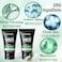 Hydrating Deep Cleaning Mens Face Wash,Daily Long Lasting Moisturizing Exfoliator Mens Face Scrub for All Skin Types,Gentle Oil Control Mens Skin Care Gifts Kit(2PCS)