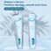 Dusk Razor for Women, Dusk Glide Pro 3.0 Shaver Waterproof Electric Shaver for Women, Silk Glide Pro Shaver 2 in 1 Wet &amp; Dry for Leg Underarm Pubic Area Painless Hair Removal Removable Head(Blue)
