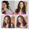 Mini Crimper Hair Tool for Short Hair 1/2 Inch, Small Hair Crimper for Tight Beach Waves, 3 Barrel Hair Waver with Argan Oil Infused, Waver Hair Tool, Mini 3 Barrel Curling Iron, Rosegold