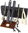 Black Gold Hair Cutting Scissors Professional Stainless Steel Barber Hair Thinning Shears Salon Multifunctional Straight Hair Cutting Shears Teeth Scissors Hair Cutting Scissors Kit for Home Use