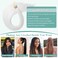 24 Inch Bone Straight Braiding Hair 150g 3 Packs Straight Hair Extensions, White Ariel Straight Ponytail Hair Bundles, Ombre Soft Synthetic Hair for Women (G60#, 24 Inch 3 Bundles)