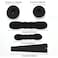 Hair Bun Maker Set 31 Piece Styling Accessory Set The Most Complete Styling Accessory Set (Black)