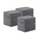 Arkwright Bleach Proof Salon Towels Bulk - Pack of 24 - Ultra Soft, Gentle Microfiber, Highly Absorbent &amp; Quick Dry Spa Facial Towel for Hair Stylist, Nail Shop, and Esthetician, 16 x 27 in, Grey