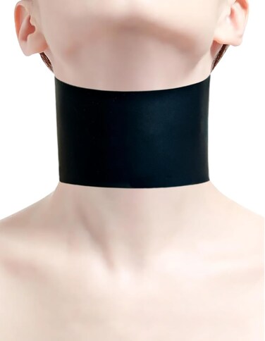 WIDVIH Reusable Silicone Neck Masks，Neck Wrinkle Patch，Neck Relieves Wrinkles &amp; Sagging Skin， Works Better with Lotion Serums (1pc)