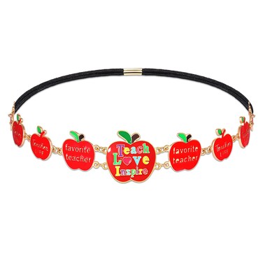 YAHPERN Teacher Headbands for Women Teacher Accessories Cute Headbands Back to School Hair Accessory Teacher Appreciation Gifts