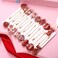 10/16PCS Valentines Day Hair Clips for Women Glitter Love Heart Hair Clips Sweet XOXO Bobby Hairpins Costume Party Valentines Day Accessory Gifts for Her