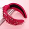 YAHPERN Champagne Headband for Women Statement Wine Bottle Knotted Headband Embellished Rhinestone Crystal Headband Celebration Hair Accessories Party Jewelry Gifts (Champagne Bottle 1)