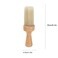 Professional Barber Brush, Soft Neck Duster Brush for Hair Cutting, Hair Salon Tool,with Wooden Handle (Small)