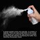 Barber Powder Bottle Spray - for Applying Talc and Powder - Empty Powder Puffer Bottle Travel Cosmetics Blower, Refillable Hair Fiber Applicator for Salon, Home, Beauty- White