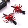 Halloween Hair Clips Gothic Large Red Spider Alligator Duckbill Hair Pins for Women Halloween Hair Accessory Cosplay Costume Party Hair Pieces