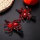 Halloween Hair Clips Gothic Large Red Spider Alligator Duckbill Hair Pins for Women Halloween Hair Accessory Cosplay Costume Party Hair Pieces