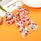 Fall Hair Bows for Women Girls Thanksgiving Hair Bow Clips Autumn Fall Maple Leaf Pumpkin Hair Bows Orange Jeweled Hair Ribbons Thanksgiving Fall Hair Accessories Outfits Holiday Gifts (Pattern D3)