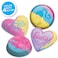 Barbie Make Your Own Bath Bomb Kit by Horizon Group USA, DIY Four Custom Colorful &amp; Sweet-Smelling Bath Bombs, Includes Stencil, Glitter, Molds, Fragrances &amp; More, Pink, Yellow, Teal &amp; Purple