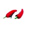 Imitation Food Hair Clips 2 Pack Funny Side Bangs Hair Accessories for Women Girls Millet Red Pepper