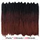 QRH Faux Locs Crochet Hair 6Packs Goddess Gypsy Locs Crochet Hair 20Inch Pre Looped Straight Soft Faux Locs Dreadlock Crochet Braids Hair Extensions (20inch, Straight 1B/350)