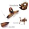 Hair Claw Clips Large 4.3 Inch No Slip Big Matte Glossy Butterfly Clip for Thin Fine, Medium Thick Hair Women, 5 Pack