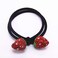 5 Pcs Women Polychromatic Rhinestone Elastic Hair Bands Cotton Stretch Hair Ties Ponytail Girl Headbands Hair Ropes Hair Accessories