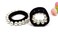Suoirblss 5 PCS Beauty Hair Accessories with Elegant Imitation Pearls - Hair Ties, Bands, Ponytail Knots, and Bracelet (B#)