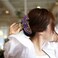 Suoirblss Large Metal Rhinestone Alloy Hair Claw Jaw Clip Retro Flowers Hair Clip Fancy Hair Barrette Clamp for Women Thick Hair (Purple)
