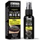 Hair Growth Serum for Women &amp; Men - Black Rice Water Spray, Hair Loss Treatment for Damaged, Dry Hair, Hair Regrowth with Castor Oil and Ginger for Thicker, Longer, Fuller Hair