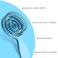 RAIN&rsquo;S SECRET Lollipop Shaped Mini Detangling Hair Brush for Women,Men,Kid, Wet/Dry Hair,Pocket Detangler for Outing or Traveling (blue)