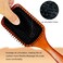 RAIN&rsquo;S SECRET Hair Brushes for Women Men Kid,Natural Wooden Paddle Hair Brush, Wet/Dry Hair Smoothing Massaging Detangling,Scalp Massage, Perfect Hair Care Tool