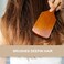 RAIN&rsquo;S SECRET Hair Brushes for Women Men Kid,Natural Wooden Paddle Hair Brush, Wet/Dry Hair Smoothing Massaging Detangling,Scalp Massage, Perfect Hair Care Tool