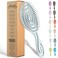 Ninabella Organic Detangling Hair Brush for Women, Men &amp; Children - Does not Pull on Hair - Hair Straightening Brushes for Straight, Curly &amp; Wet Hair - Unique Spiral Hairbrush