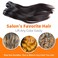 Lift 613 Natural Raw Indian Temple Hair Silk Straight 3 Bundles Unprocessed Human Hair Wavy Weave Extensions(12"14"16")