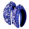 YAHPERN Football Headband for Women Blue Spirit Day Accessories Beaded Game Day Headbands Accessories Outfits Rhinestone Crystal Jeweled Knotted Headband Game Day Party Favors